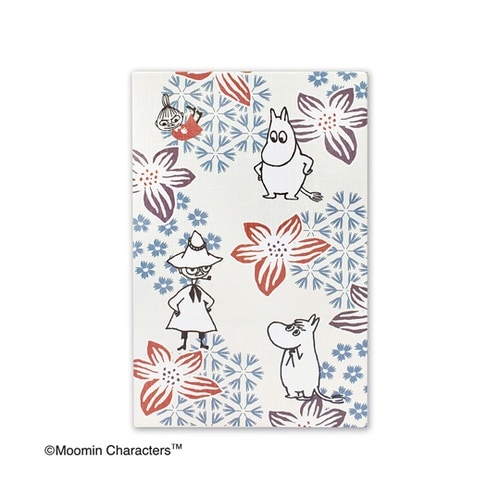 ムーミンじゃばら帳花文様 ST−TMM0
