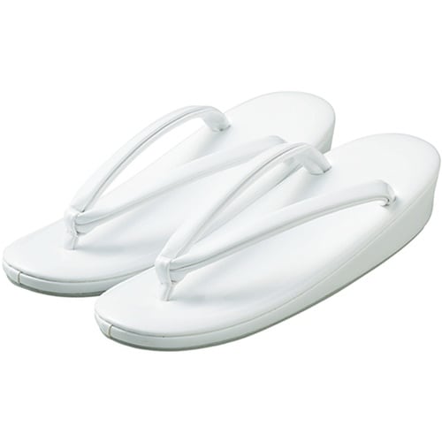 草履 ホワイト L K3623