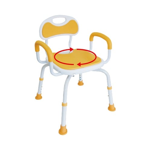 回転シャワーチェア極楽 オレンジ SCK