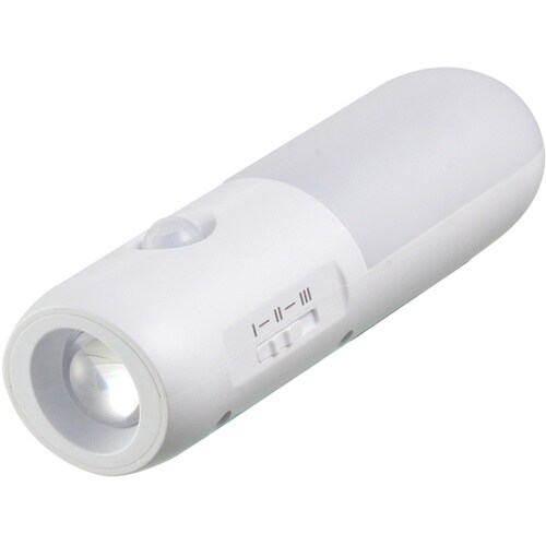 懐中電灯付防災センサーライト 35618