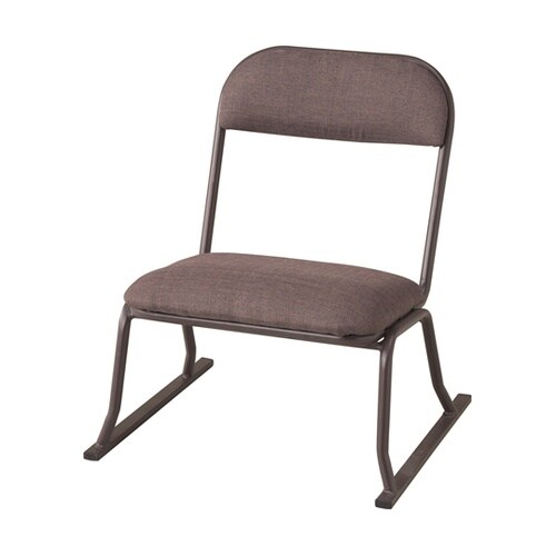 パイプ積み重ね高座イス ハイバック ブラ