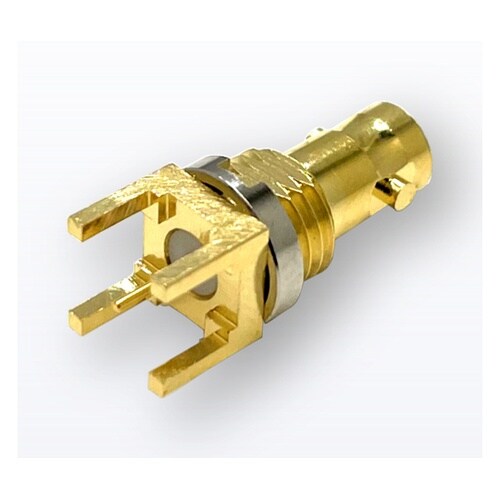 H・BNCコネクタプリント基板用レセプタ