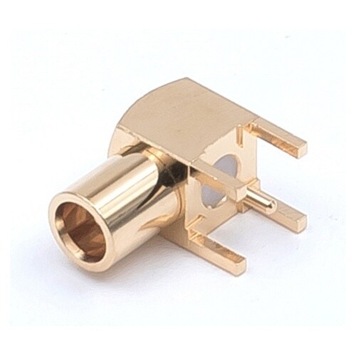 MCXコネクタプリント基板用レセプタクル