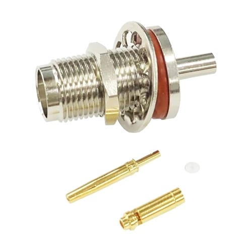 TNCコネクタバルクヘッドジャック TN