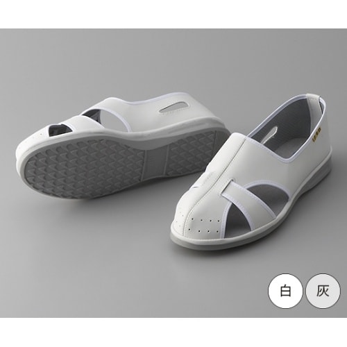 G3100−7静電サンダル踵有22.5灰
