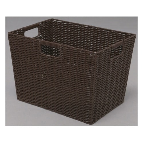 KAB−38Dカラー編みバスケットブラウ