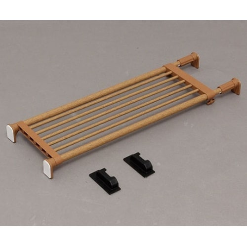 H−J−UP113木調強力伸縮棚