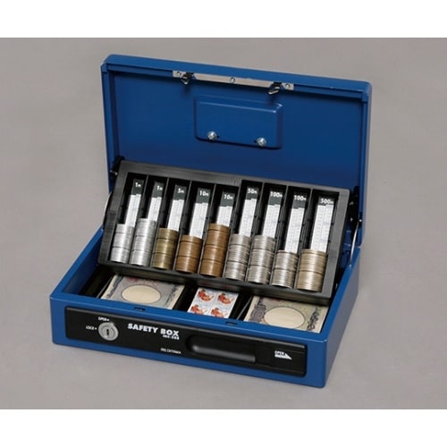 SBX−A5S手提げ金庫A5スリムブルー