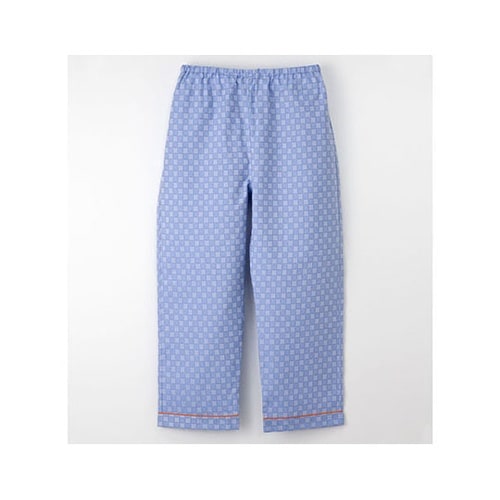 RG1453患者衣ズボン ブルー LL