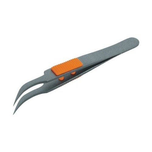 TSP225 ラバーグリップ付ピンセット