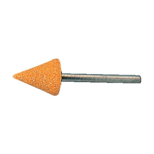 MO340P 軸付砥石WA 三角型10本