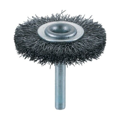 TB6222 軸付ホイールブラシ鋼線