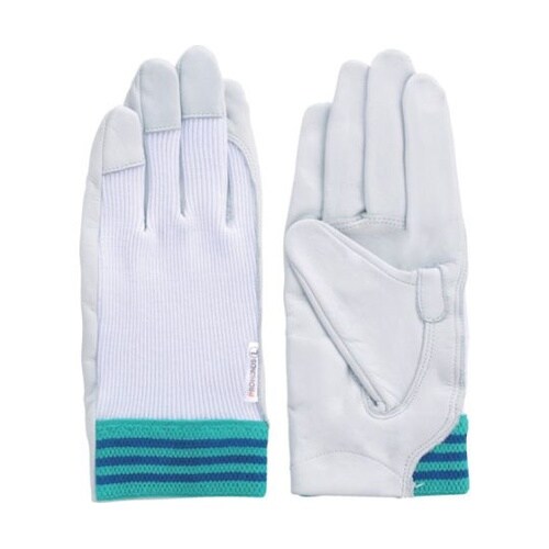 3208 手袋 #12A 白 LL