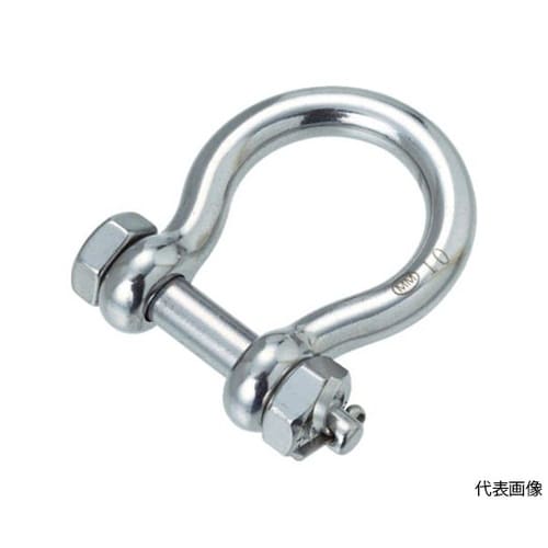 ステンレス ボルト止めオタフクシャックル
