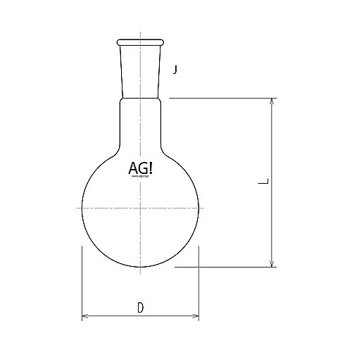 3100−300−3L一ツ口フラスコ