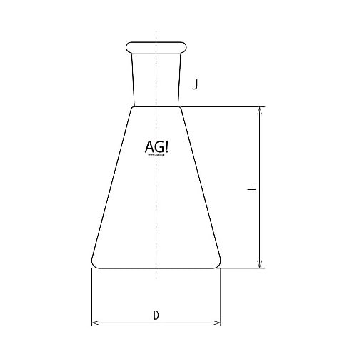 3250−050−1L三角フラスコ