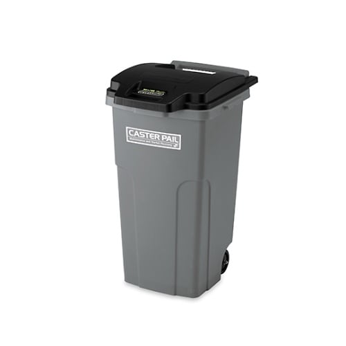 キャスターペール90 黒/灰