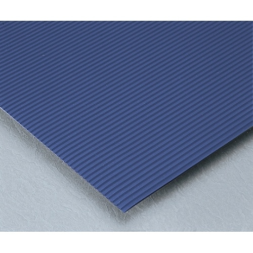 ビニール長マットB山 91cm×20m 青