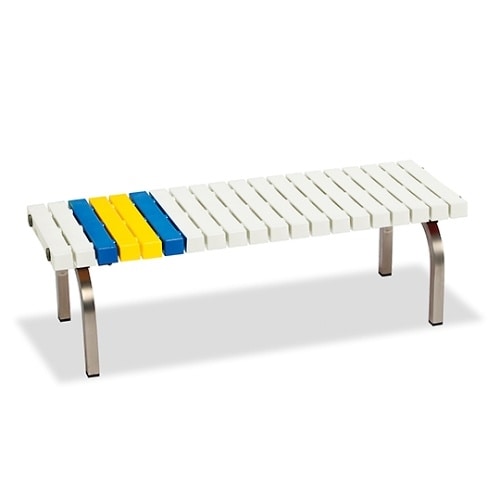 ホームベンチ ステン 1200 白