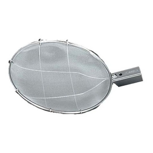 8223100すくい網抗菌角柄用丸型絹目