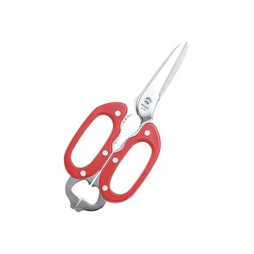 4254810 料理バサミ コックさん赤