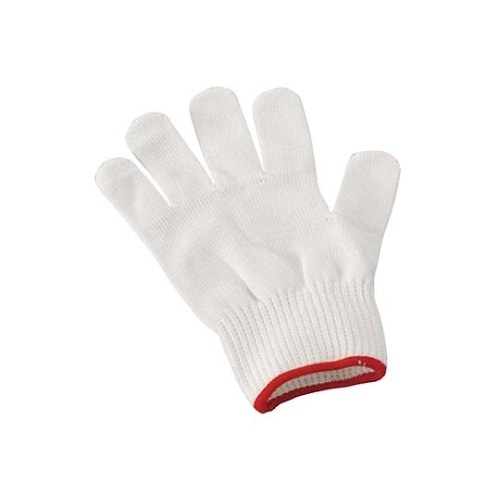 耐切創手袋 タフテック 赤 M(2枚1組