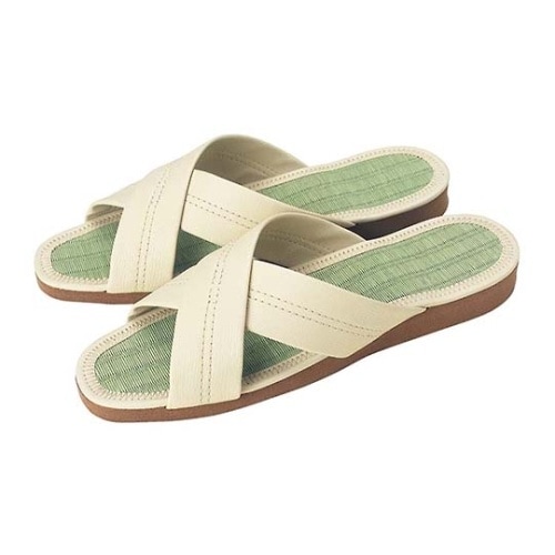 スリッパ(茶厚底)S−515(美草)カー