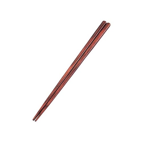 6983240 積層箸 天削 朱面