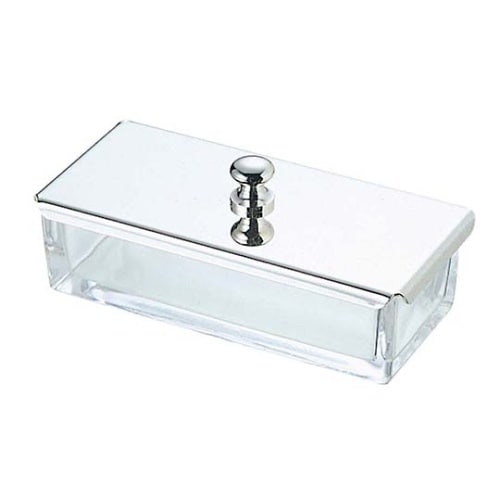 ガラス ようじ入れ 蓋付 501 334