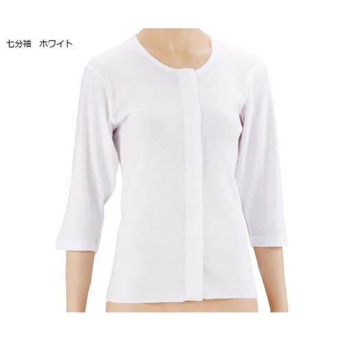 74790 PHワンタッチ肌着 半袖S白