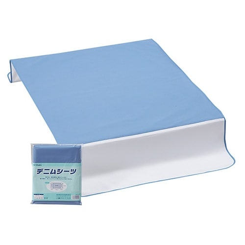 00045 オオサキデニムシーツ 青1枚