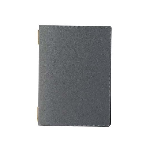 8132780 メニューブック大グレー