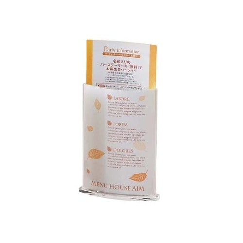 5977110 オーバルメニュースタンド