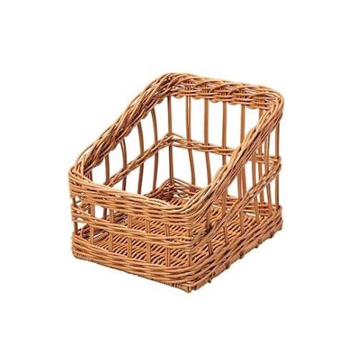 樹脂フランスパンスタンド 角 茶 小 9