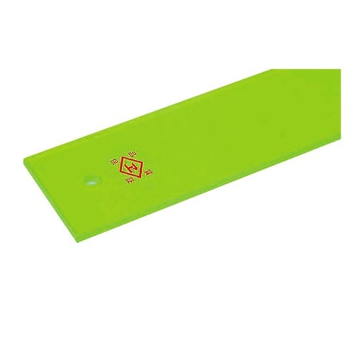 322−01 グリーン定規 1m