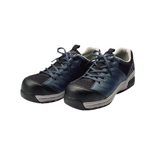 873646先芯入りスニーカー紺25.5