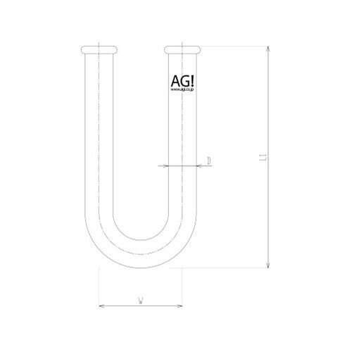 2388−2 U字カルシウム管