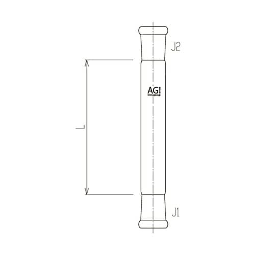 2504−2L 連結管直管(メス×メス)