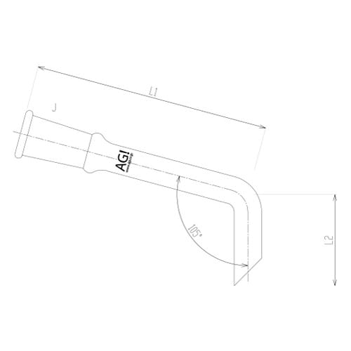 2572−1L−200 L字管