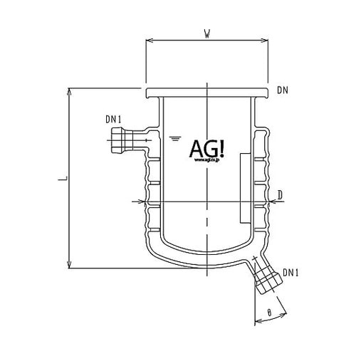 3008−6/200A−M−A 反応容器