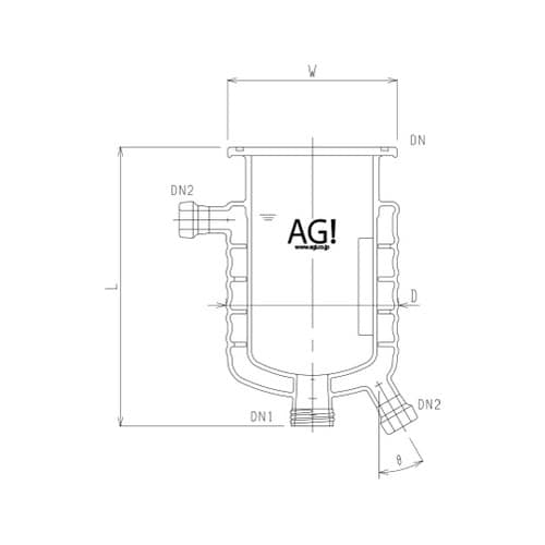 3010−05/85A−M−GA反応容器