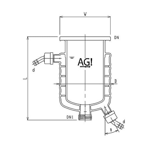 3010−3/150A−H 反応容器