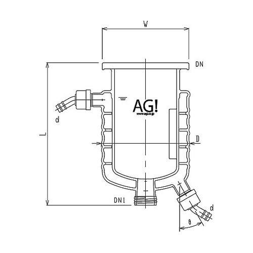 3010−6/200A−H−A 反応容器