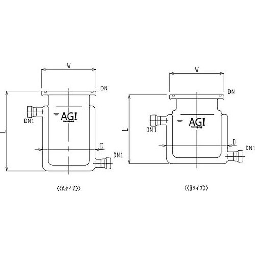 3028−1/120A−M−G 反応容器