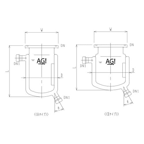 3032−03/85A−M−GA反応容器