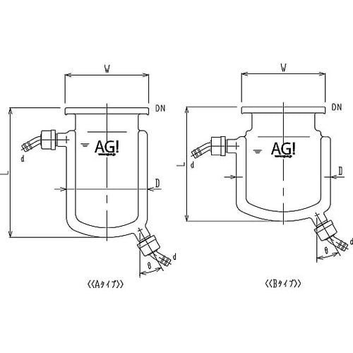 3032−2/120A−H 反応容器