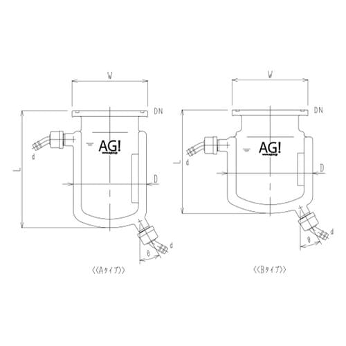 3032−6/150B−H−GA反応容器