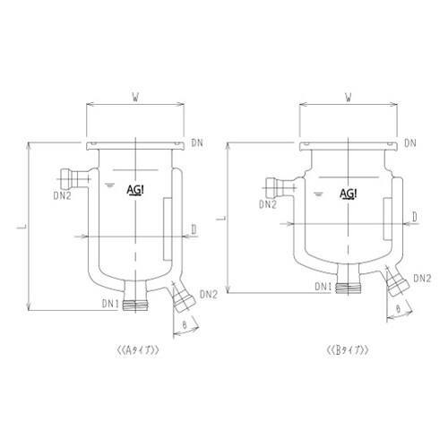 3052−1/100A−M−GA反応容器