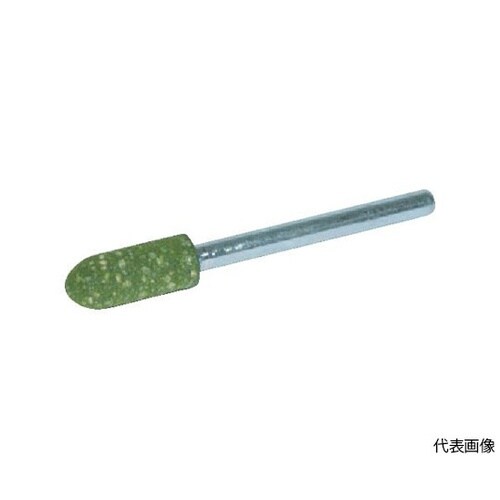 MI1208HM ゴム軸付砥石 砲弾型