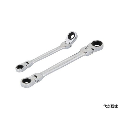 コンビネーションラチェットレンチ 両首振